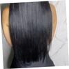 MERRYHAPY Synthetic Hair Extensions Long Straight Hair Wig Clip in Women Headdress view 4