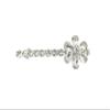 Faship Gorgeous Clear Rhinestone Crystal Floral Hair Barrette Clip view 1
