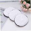 TOVINANNA 3pcs Natural Makeup Remover Pads Reusable Washable Face Cleansing Pads Microfiber for Face Eye view 2