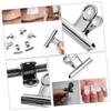 Healeved 12pcs Nail Tip Clamps Professional Metal Clips for Nail Extensions Suitable for Gel and Applications Reusable Fixing Tool for Salon and Home Use view 3