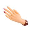 Healeved Practice Nail Art Hand Model Fake Nail Hand for Beginners Nail Artists Salon Simulated h view 1
