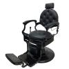INTSUPERMAI Black Barber Chairs for Barbershop, Retro Barber Chairs, Hydraulic LiftingMax. Load 550lbs, Reclining Chair for Barber Salon Tattoo Beauty Spa view 1