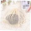 Beatifufu 10pcs Reusable Bamboo Charcoal Makeup Removal Pads Soft Facial Cleansing Rounds with Laundry Bag for All Skin Types Eco-Friendly Cosmetic Supplies for Women view 2