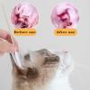6 Inch Pet Cotton Swabs 100 Pcs, Long Thick Bamboo Sticks, Natural Bamboo Biodegradable, Organic Cotton Swabs for Cats Dogs, Pet Cleaning Supply view 3