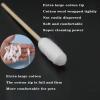 6 Inch Pet Cotton Swabs 100 Pcs, Long Thick Bamboo Sticks, Natural Bamboo Biodegradable, Organic Cotton Swabs for Cats Dogs, Pet Cleaning Supply view 4