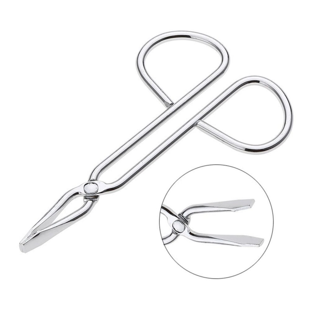 Beatifufu 6pc Stainless Steel Eyebrow Tweezers Set Professional Grooming Kit for Women Eyebrow Spoolies Fine Processing