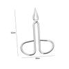 Beatifufu 6pc Stainless Steel Eyebrow Tweezers Set Professional Grooming Kit for Women Eyebrow Spoolies Fine Processing view 4