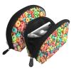 Xsovgoi Fruit Hoops Cereal Shell Shapes Portable Makeup Bag Multi-Function Cosmetic Bag Storage Bag 2pcs view 3