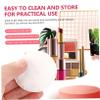 Beatifufu 200pcs Round Makeup Remover Pads Reusable Cotton Rounds Deep Clean Facial Gentle Powder Removal Kit view 4