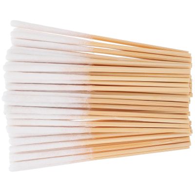 VINTORKY 300pcs Lint Swabs for Shaft Portable Pointy Swabs Household Pointed Cotton Kit
