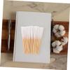 VINTORKY 300pcs Lint Swabs for Shaft Portable Pointy Swabs Household Pointed Cotton Kit view 2