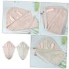 Beatifufu 2pcs Quick Dry Hair Towels Shower Caps Absorbent Hair Turbans for Fast Drying Suitable for Boys and Girls and Adults for Home Gym and Travel view 3