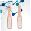Beatifufu 2pcs Nail Cleaning Scrubber Pumice Stone Brushes for Manicure Pedicure Gentle Skin for Dust Removal after Filing and Buffing for view 3