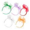 LIFKOME 10pcs Lace Bow Headbands for Women Comfortable and Lace Hair Bands for Parties Cosplay and Costumes Vibrant Colors view 1