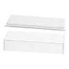 HAKIDZEL Acrylic Eyelash Storage Case Organizer for False Lashes with Transparent Design for Easy Access and Display of Various Eyelash Styles view 1
