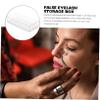HAKIDZEL Acrylic Eyelash Storage Case Organizer for False Lashes with Transparent Design for Easy Access and Display of Various Eyelash Styles view 4