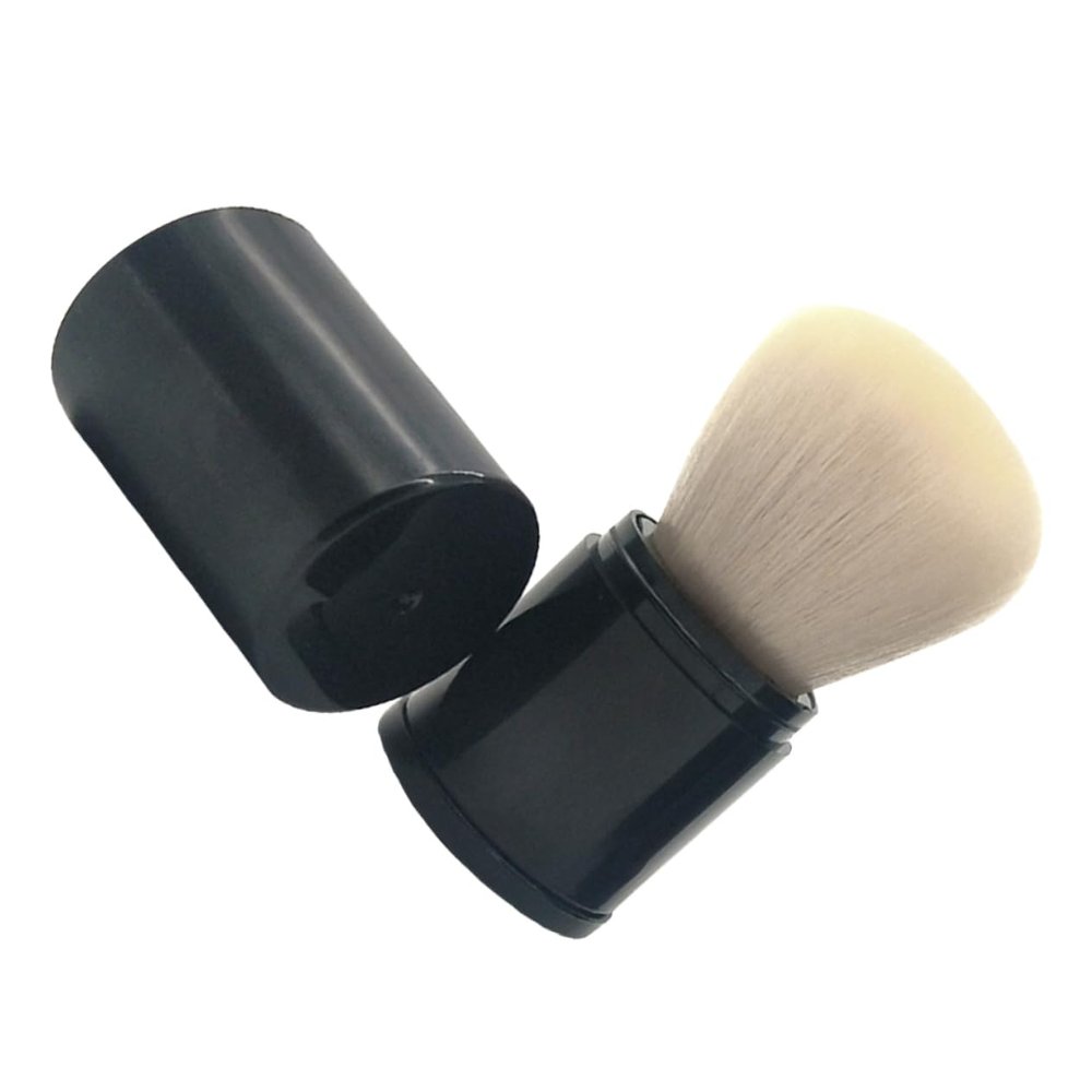 Beatifufu Portable Makeup Brush Blush Brush Travel No Shedding Bristles for Women Girls