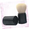 Beatifufu Portable Makeup Brush Blush Brush Travel No Shedding Bristles for Women Girls view 3