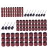 Healeved 102pcs Sanding Drum Bands Set for Nail Drill Includes Small Medium and Large Sleeves Mandrels for Ceramics view 1