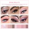AMY'S DIARY 12Color Light Pink Purple Eyeshadow Palette, Long-Lasting, Elevate Your Eye Makeup Unleash Your Unique Style (09#) view 2