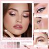 AMY'S DIARY 12Color Light Pink Purple Eyeshadow Palette, Long-Lasting, Elevate Your Eye Makeup Unleash Your Unique Style (09#) view 3