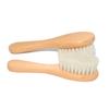 Outanaya Wooden Handle Bath Scrubber Massage Brush Soft Natural Bristle Body Cleaning Tool for Boy Girl Gentle Exfoliating Shower Brush for Smooth Skin view 1
