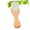 Outanaya Wooden Handle Bath Scrubber Massage Brush Soft Natural Bristle Body Cleaning Tool for Boy Girl Gentle Exfoliating Shower Brush for Smooth Skin view 4