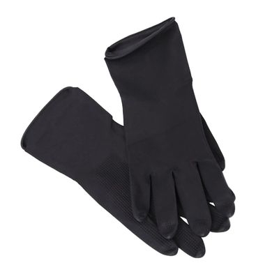 minkissy 5pairs Non-slip Reusable Hair Dye Gloves Medium Latex Hand Protectors for Barber and Salon Use for Hair Coloring and Cleaning Tasks