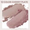 AMY'S DIARY 12Color Light Pink Purple Eyeshadow Palette, Long-Lasting, and Highly Pigmented. Elevate Your Eye Makeup Unleash Your Unique Style (08#) view 4
