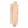 Healeved 4pcs Double-sided Nail Brush Pig Bristle Massage Cleaning Brushes for Manicure and Pedicure for Salon Use and Nail Art view 1