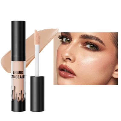 4 colors Natural Concealer Pen by Hellokiss, Waterproof and Sweat-Resistant Formula, Covers Imperfections (2, 1)