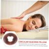 minkissy Silicone Face Massage Pillow for Relaxation Ergonomic Cradle Cushion for Spa Salon Use Skin-Friendly Material for Comfort During Treatments view 2