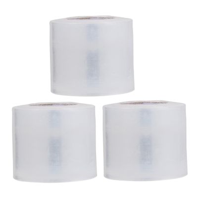 minkissy 3rolls Transparent Lip Care Film of Ultra-Thin Makeup Accessories Lightweight Portable Easy to Tear for for Lip Preservation and