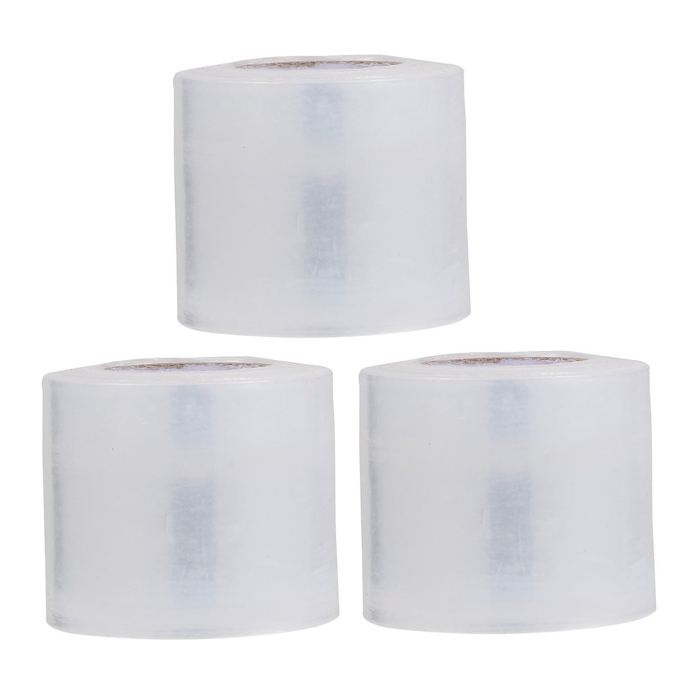 minkissy 3rolls Transparent Lip Care Film of Ultra-Thin Makeup Accessories Lightweight Portable Easy to Tear for for Lip Preservation and
