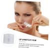 minkissy 3rolls Transparent Lip Care Film of Ultra-Thin Makeup Accessories Lightweight Portable Easy to Tear for for Lip Preservation and view 3