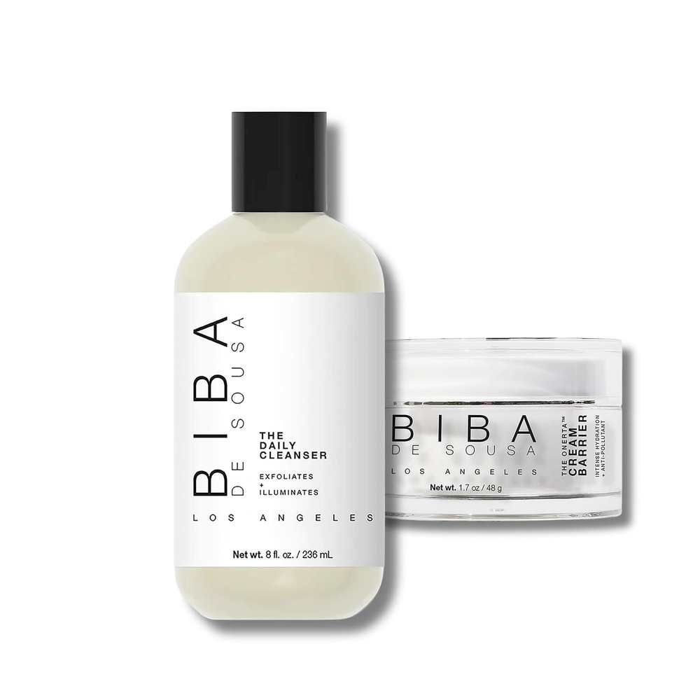 biba de sousa Daily Cleanser + Onerta Cream Barrier Bundle