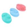 MAGICLULU 3pcs Silicone Baby Hair Brush Soft Body Brush Set for Boys and Girls Bathing and Scalp Care view 1