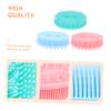 MAGICLULU 3pcs Silicone Baby Hair Brush Soft Body Brush Set for Boys and Girls Bathing and Scalp Care view 3