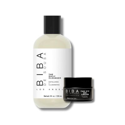 biba de sousa Eye Cream + Daily Cleanser Bundle