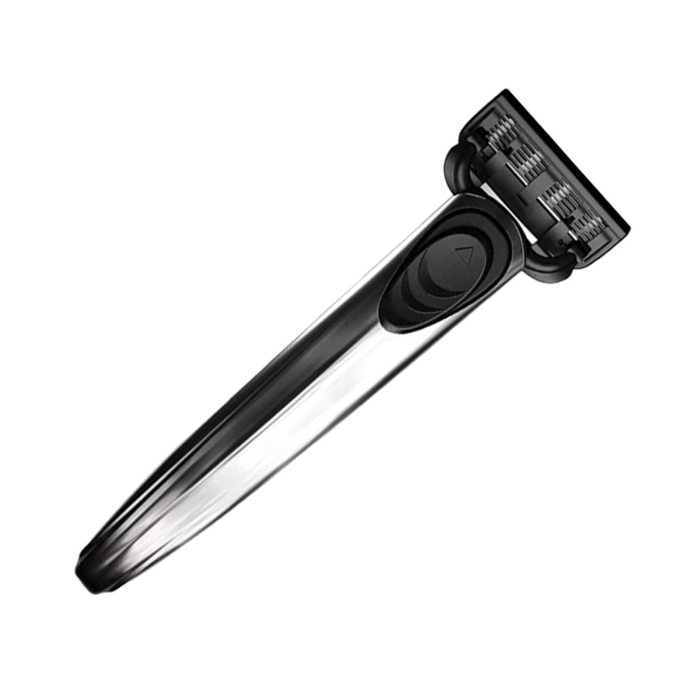 MAGICLULU 1set Safety Razor Kit for Men Ergonomic Stainless Steel Shaving Razor Replaceable Blades Comfortable Grip for Daily Use for Thorough and Precise Shave Durable and Reusable Design