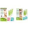 Nad's Facial (48 Strips) and Body (24 Strips) Wax Hair Removal Kits for Women - Natural Beeswax Formula view 1