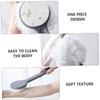 minkissy Soft Material Skin Massager Bath Brush Long Handle Back Brush Exfoliating Body Scrubber view 2
