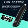 Drulana Nose Hair Trimmer for Men - 2024 Professional Painless Ear & Facial Hair Trimmer for Men Women, IPX7 Waterproof USB Rechargeable, Dual Edge Blades for Easy Cleansing, LCD Display view 4