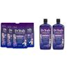Dr Teal's Epsom Salt Soak & Foaming Bath Bundle with Melatonin, Lavender & Chamomile - 12 lb Salt Soak (4 Packs) & 68 fl oz Foaming Bath (2 Packs) view 1