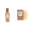 Ambi Even & Clear Complexion Facial Cleanser, Cocoa Butter Cleansing Bar, 3.5 Fl Oz Each - For All Skin Types, With Sweet Potato, Chamomile, Green Tea, Helps Moisturize, Even Skin Tone view 1