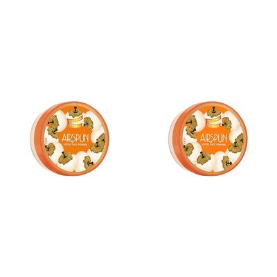Airspun Loose Powder Translucent & Honey Beige 2pc Talc-Free Set