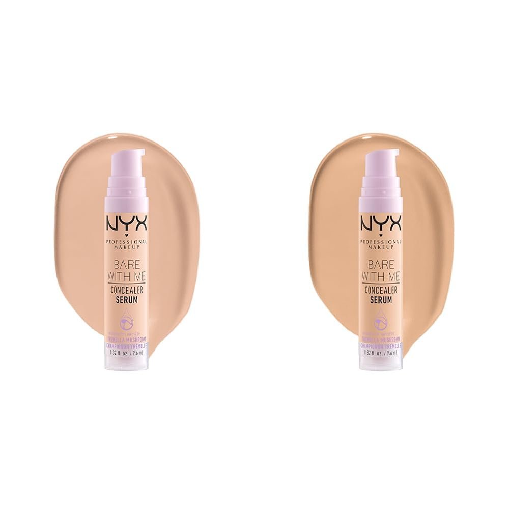 NYX PROFESSIONAL MAKEUP Bare With Me Concealer Serum Bundle - Vanilla & Beige