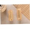 minkissy 5pcs Cleaning Brush Natural Pig Bristle Hand Washing Brush Nail for Home Use High-Polished Lotus Wood for Exfoliating and Cleaning Under Fingernails view 3