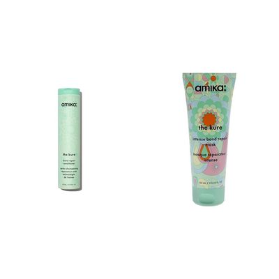 Amika the kure bond repair conditioner 275ml + intense bond repair mask 100ml