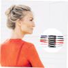 Beatifufu 6pcs Hair Donut Bun Maker for Women Girls Easy Diy Hairstyle Tool for Elegant Buns Updos for Special Occasions Daily Use view 2